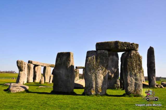 Visitando o Stonehenge - Inglaterra