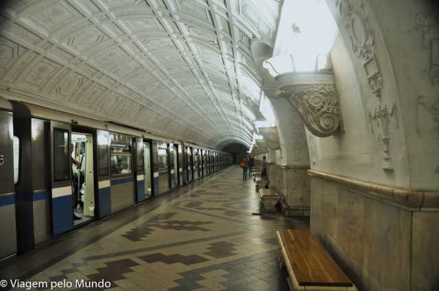 As estações mais bonitas de Moscou