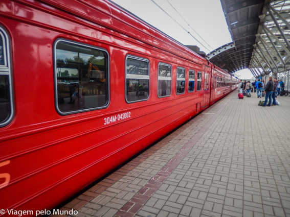 Trem Flecha Vermelha: de Moscou a São Petersburgo