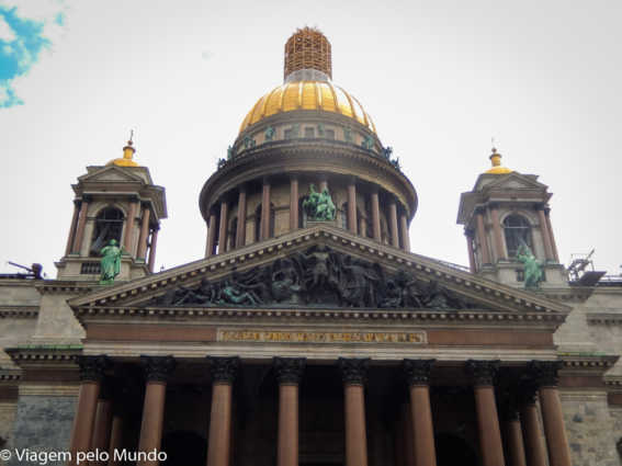 Catedral de Santo Isaac: vista linda de São Petersburgo