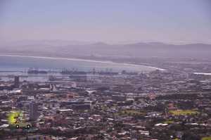 Table Mountain (Montanha da Mesa) em Cape Town
