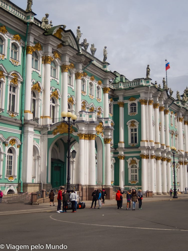 Viagem ao Hermitage em São Petersburgo, Rússia