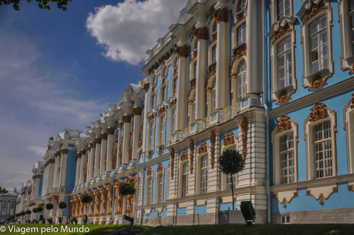 Palácio Catarina Tsarskoie Sielo Rússia